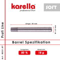 Karella tela šípok Profi Line PLS-07 18g