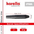 Karella telá šípok DL-04 steel 23g