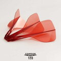 Condor Axe 120 trojkrídlové letky Clear Red Standard