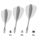 Winmau letky Fusion Arrow Clear