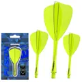 Winmau letky Fusion Arrow Yellow