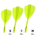 Winmau letky Fusion Arrow Yellow