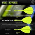Winmau letky Fusion Arrow Yellow