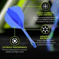 Winmau letky Fusion Blue No.6