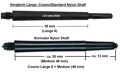 Cosmo násadky Fit Shaft Carbon Spinning Normal 4 ks 