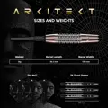 Mission šípky Arkitekt soft 19g