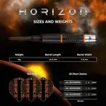 Mission šípky Horizon soft 18g
