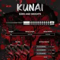 Mission šípky Kunai soft 19g