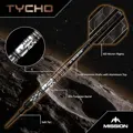Mission šípky Tycho soft 20g