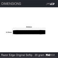 Red Dragon šípky Razor Edge Original soft 20g