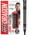 Red Dragon šípky Jonny Clayton Oxide Edition soft 20g