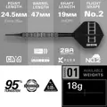 Target šípky Chris Dobey 95K soft 18g