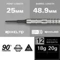 Target šipky Hydro 12 soft 20g