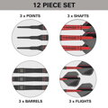 Target šípky Scope 11 soft 21g