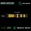 Winmau šípky Simon Whitlock Onyx AU soft 20g