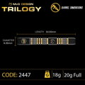 Winmau šípky MvG Trilogy soft 20g