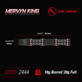 Winmau šípky Mervyn King SE soft 20g