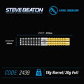 Winmau šípky Steve Beaton SE soft 20g