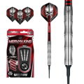 Winmau šipky Mervyn King Silver soft 18g