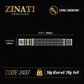 Winmau šípky Zinati soft 20g