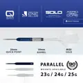 Harrows šípky Geo 01 Parallel QuickPoint steel 25g