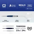 Harrows šípky Geo 02 Torpedo Quick Point steel 23g
