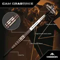 Mission šípky Cam Crabtree V2 steel 24g