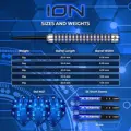 Mission šípky ION steel 26g