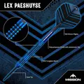 Mission šípky Lex Paeshuyse steel 22g