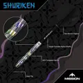 Mission šípky Shuriken steel 24g