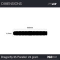 Red Dragon šípky Dragonfly 95 Parallel steel 24g