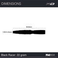 Red Dragon šipky Peter Wright Black Racer steel 22g