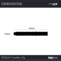Red Dragon šípky Crossfire steel 22g