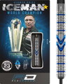 Red Dragon šípky Gerwyn Price Iceman Midnight steel 23g