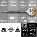 Target šipky Redux 01 SP steel 25g