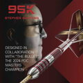 Target šípky Stephen Bunting 95K steel 23g
