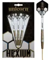 Unicorn šípky Hexium Style 3 Gold steel 24g
