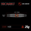 Winmau šípky Sicario steel 25g