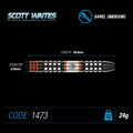 Winmau šípky Scott Waites steel 24g
