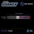Winmau šípky Daryl Gurney 85% steel 25g