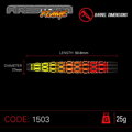 Winmau šípky Firestorm Flame steel 25g