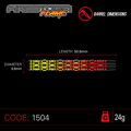 Winmau šípky Firestorm Flame steel 24g