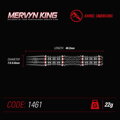 Winmau šípky Mervyn King SE steel 22g