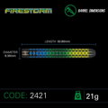Winmau šípky Firestorm steel 21g