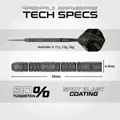 Winmau šípky MvG Signature steel 23g