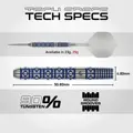 Winmau šípky Lunaris Parallel SP steel 25g