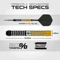 Winmau šípky Exion Parallel SP steel 22g
