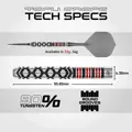 Winmau šípky Fornax Parallel SP steel 22g