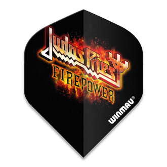 Winmau letky Rock Legends Judas Priest Flaming Logo