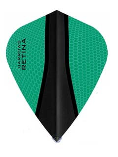 Harrows letky Retina kite tyrkysovočierne       